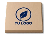 Muestra cuadrada de MDF con serigrafía