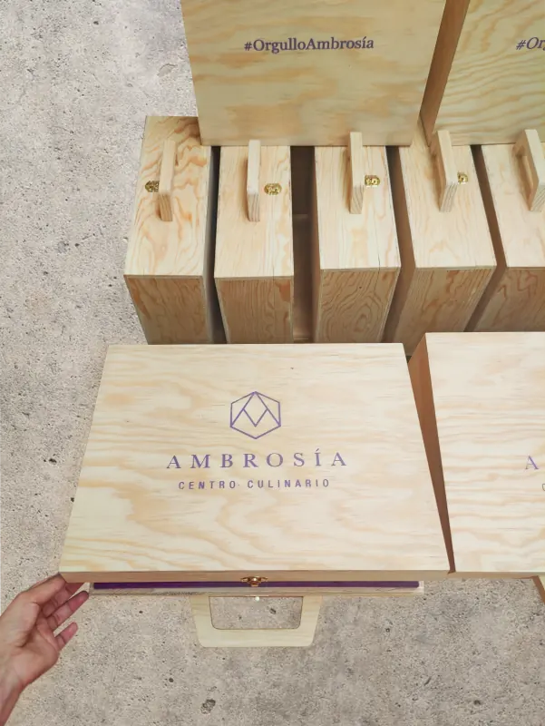 Estuches con forro para Ambrosía