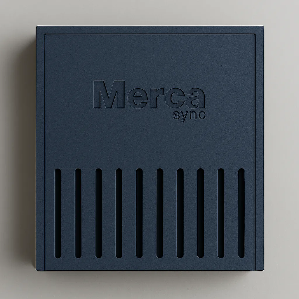 Caja con diseño de contenedor, Mercasync · prototipo — foto 2 de 2