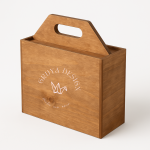 Caja transportadora de madera